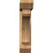 Ekena Millwork Legacy Slat Smooth Bracket w/ Offset Brace, Western Red Cedar, 5 1/2"W x 24"D x 24"H BKT0604X24X24LEC06SWR - alternate 2